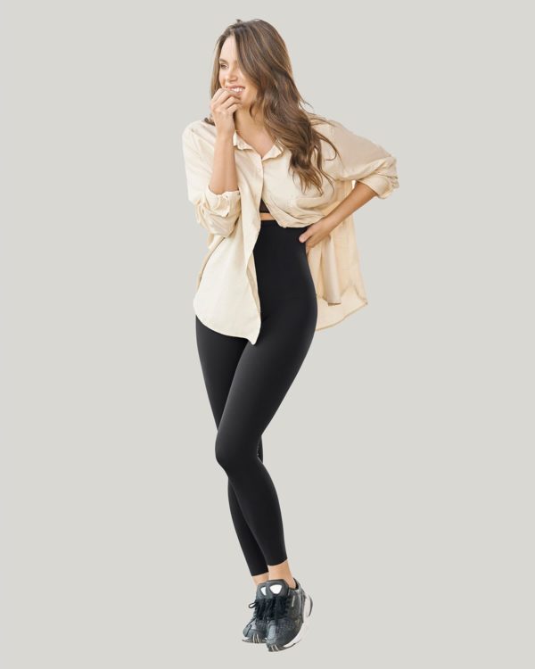 Leggings de talle alto con control fuerte - Imagen 6
