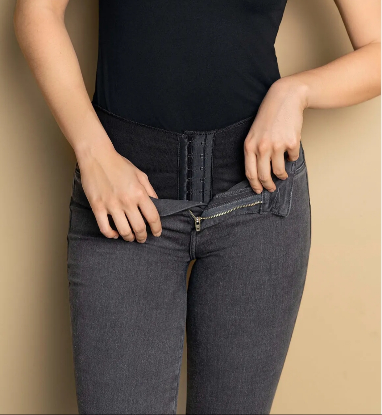 Jean skinny con faja interna de PowerSlim – Mercy Asesoría Imagen y Moda